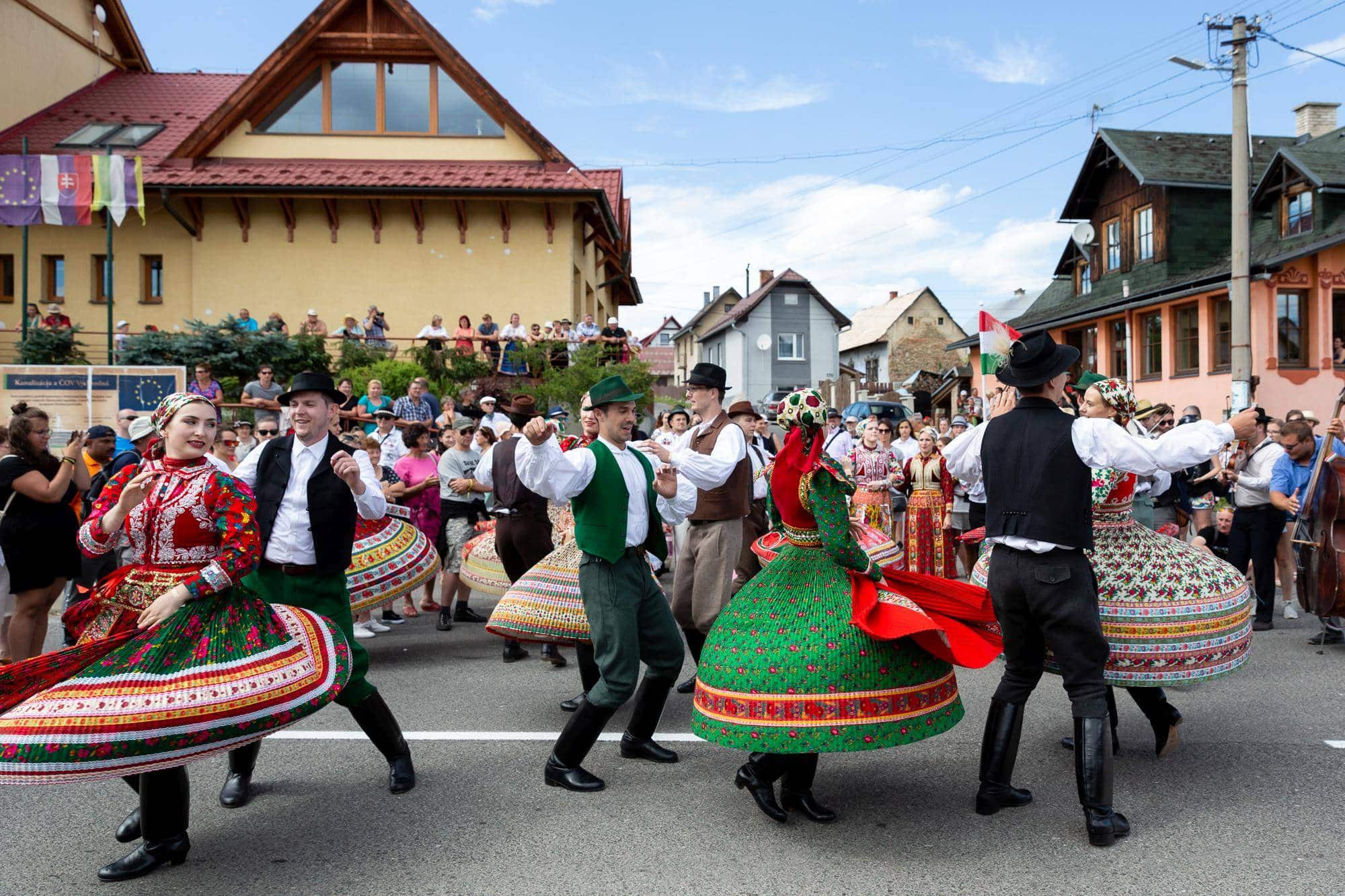 Folklórny festival vo Východnej